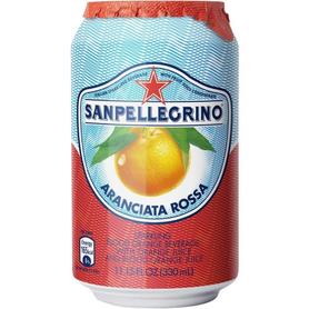 Газированный напиток «Sanpellegrino Aranciata Rossa» в жестяной банке