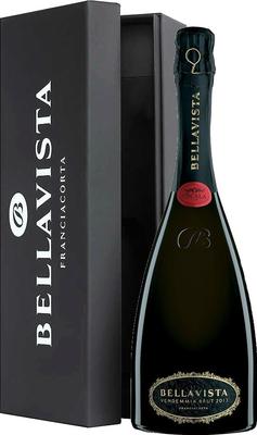 Вино игристое белое брют «Bellavista Brut Franciacorta» 2013 г. в подарочной упаковке