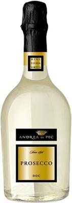 Вино игристое белое сухое «Andrea di Pec Prosecco Extra Dry»