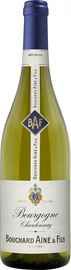 Вино белое сухое «Bouchard Aine & Fils Bourgogne Chardonnay» 2018 г.