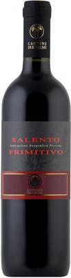 Вино красное сухое «Due Palme Primitivo» 2019 г.