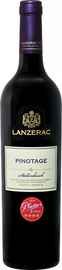 Вино красное сухое «Lanzerac Pinotage» 2018 г.