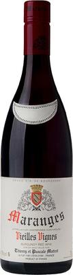 Вино красное сухое «Maranges Vieilles Vignes, Domaine Thierry et Pascale Matrot» 2015 г.