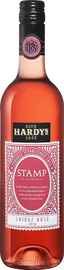 Вино розовое полусладкое «Stamp Shiraz Rose South Eastern Australia Hardy’s» 2020 г.