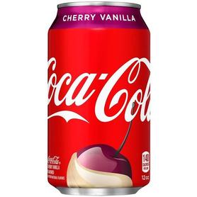 Газированный напиток «Coca-Cola Cherry Vanilla» в жестяной банке