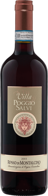 Вино красное сухое «Rosso di Montalcino Villa Poggio Salvi» 2018 г.