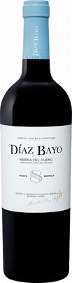 Вино красное сухое «Diaz Bayo 8 Meses Barrica Ribera Del Duero Nuestro De Diaz Bayo» 2019 г.