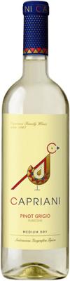 Вино белое полусухое «Capriani Pinot Grigio»