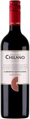 Вино красное полусладкое «Chilano Cabernet Sauvignon» вино защищенного наименования места происхождения категории