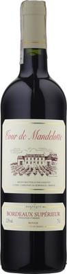 Вино красное сухое «Tour de Mandellotte Bordeaux Superieur» 2019 г.