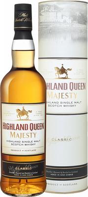 Виски шотландский «Highland Queen Scotch Whisky Company» в тубе
