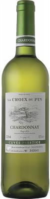 Вино белое сухое «La Croix du Pin Chardonnay Pays d'Oc La Fiee des Lois» 2019 г.
