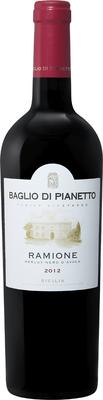 Вино красное сухое «Ramione Merlot/Nero d`Avola Sicilia Baglio di Pianetto» 2016 г.