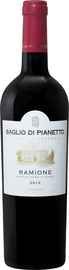 Вино красное сухое «Ramione Merlot/Nero d`Avola Sicilia Baglio di Pianetto» 2016 г.