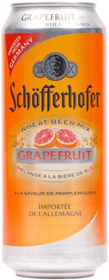 Пиво «Schofferhofer Grapefruit» в жестяной банке