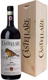 Вино красное сухое «Castellare Di Castellina Chianti Classico» 2018 г., в деревянной подарочной упаковке