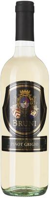 Вино белое полусухое «Bruni Grecanico-Pinot Grigio Terre Siciliane» 2019 г.