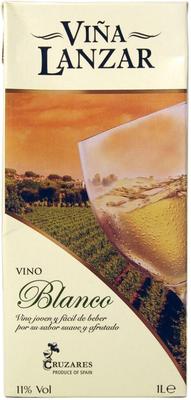 Вино белое сухое «Vina Lanzar Bianco» 2019 г.