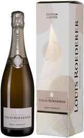 Шампанское белое брют «Louis Roederer Brut Premier New Year» 2019 г. в подарочной упаковке