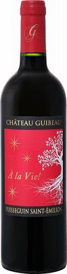 Вино красное сухое «Chateau Guibeau A la Vie Puisseguin Saint-Emilion» 2019 г.