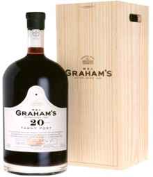 Портвейн «Graham's 20 Year Old Tawny Port, 4.5 л» в подарочной упаковке