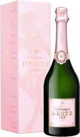 Шампанское розовое брют «Deutz Brut Rose, 0.75 л» в подарочной упаковке