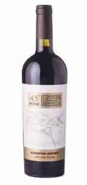 Вино красное сухое «Wine Latitude 45 Cabernet-Merlot»
