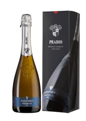 Вино игристое белое брют «Prosecco Passaparola Pradio» 2019 г., в подарочной упаковке