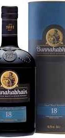 Виски шотландский «Bunnahabhain Aged 18 Years» в тубе