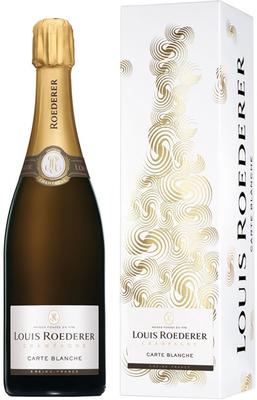 Шампанское белое полусухое «Carte Blanche» 2014 г. в подарочной упаковке