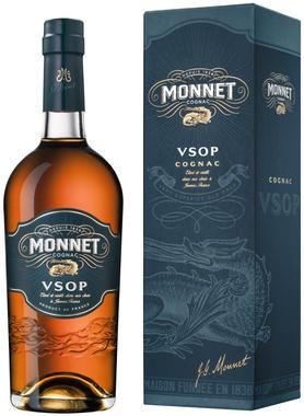 Коньяк французский «Monnet VSOP» 2015 г., в подарочной упаковке