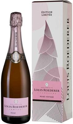 Шампанское розовое брют «Brut Rose New Year» 2014 г. в подарочной упаковке