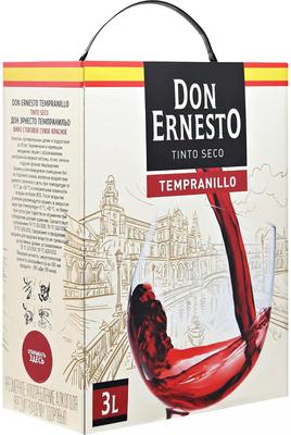 Вино красное сухое «Tempranillo Don Hernesto (Tetra Pak)»