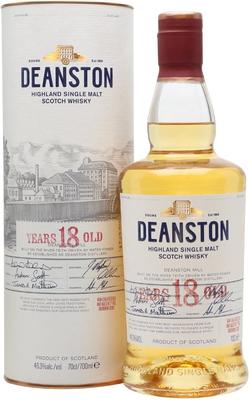 Виски шотландский «Deanston Aged 18 Years» в тубе