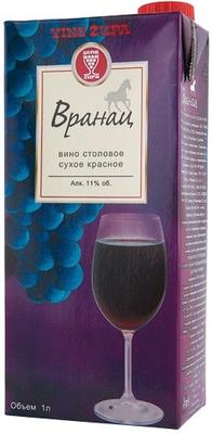 Вино красное сухое «Vino Zupa Vranac, 0.75 л»
