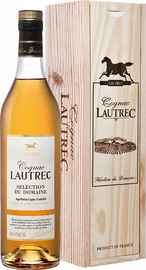 Коньяк французский «Lautrec Cognac Selection du Domaine» в деревянной подарочной упаковке