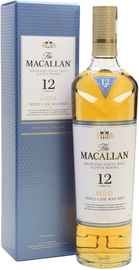 Виски шотландский «Macallan Triple Cask Matured 12 Years» в подарочной упаковке