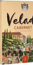Вино красное полусладкое «Velada Cabernet Olimp» баг-ин-бокс