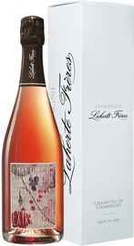 Вино игристое розовое экстра брют «Laherte Freres Rose de Meunier Extra Brut Laherte Freres» в подарочной упаковке