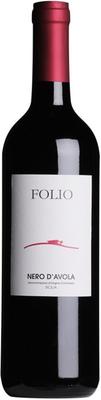 Вино красное сухое «Folio Nero d'Avola» 2018 г.