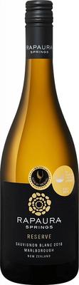Вино белое сухое «Rapaura Springs Sauvignon Blanc Reserve Marlborough» 2020 г.