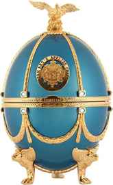 Водка «Gift set Imperial Collection case Faberge Eggs Sapphire»