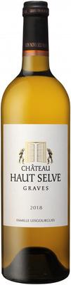 Вино белое сухое «Chateau Haut Selve Graves» 2018 г.