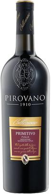 Вино красное сухое «Primitivo Puglia Cantine Pirovano» 2019 г.