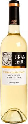 Вино белое полусладкое «Gran Castillo Viura-Chardonnay»