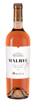 Вино розовое сухое «Malbec Rose Rigal» 2019 г.