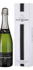 Шампанское белое экстра брют «Champagne Pierre Gimonnet & Fils Fleuron 1er Cru» 2014 г., в подарочной упаковке