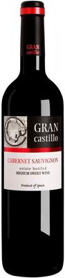 Вино красное полусладкое «Gran Castillo Cabernet Sauvignon»
