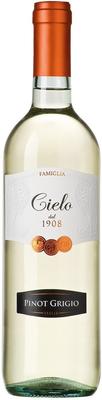Вино белое полусухое «Cielo e Terra Pinot Grigio, 0.75 л» 2019 г.