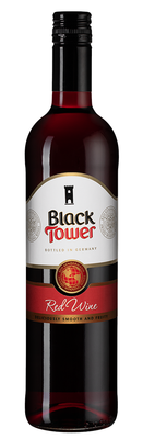 Вино красное полусухое «Reh Kendermann Black Tower Smooth Red»